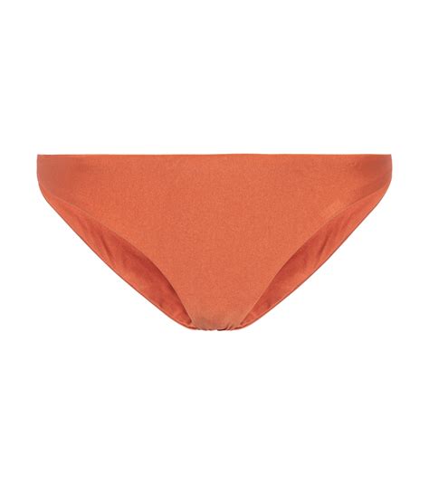 Most Wanted Bikini Bottoms In Orange Jade Swim Mytheresa
