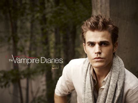 Stefan On The Vampire Diaries - Wallpaper Stefan Salvatore, The Vampire Diaries, actor desktop