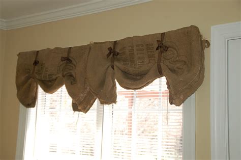 Thrifty Finds and Redesigns: Burlap Curtains