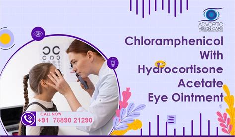 Chloramphenicol With Hydrocortisone Acetate Eye Ointment