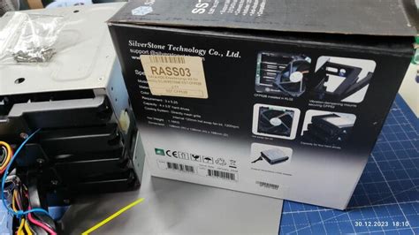 Closed Silverstone SST CFP52B 3 5SATA Hard Drive Hot Swappable AmiBay