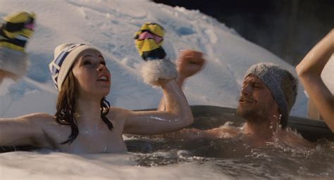 Naked Felicity Jones In Chalet Girl