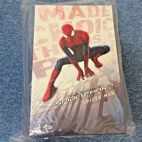 FIGURINE HOT TOYS Movie Masterpiece MMS244 The Amazing Spider Man 2 1 6 NEUVE EUR 332 15
