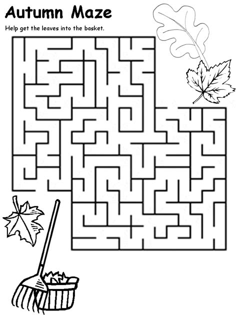 Autumn Mazes