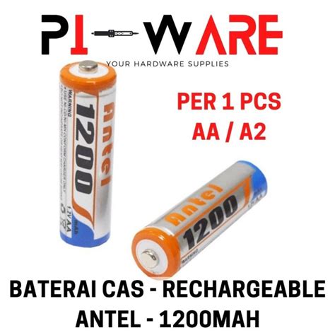 Antel Batre Cas Baterai Nimh Aa Rechargeable Mah Isi Ulang A