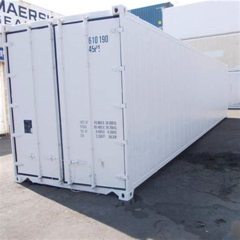 Uic Registration 10ft 20ft 40ft Refrigerated Container With Gooseneck