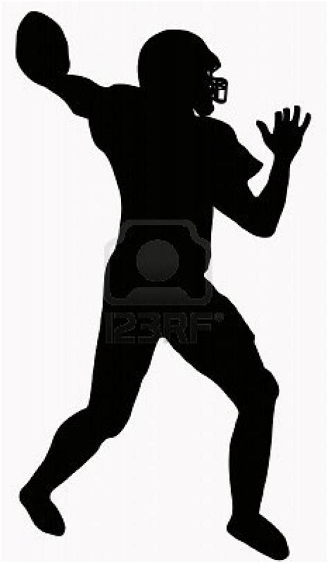 Silhouette Football - Cliparts.co