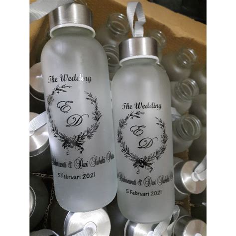 Souvenir Pernikahan Murah Botol Kacatumblervagabon 420ml Custom