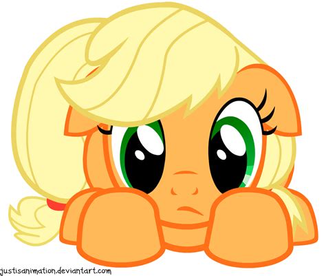 Applejack Scared By Justisanimation On Deviantart