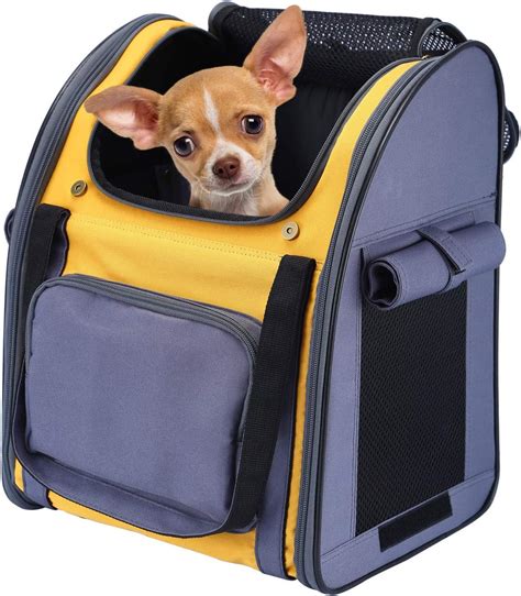 Mochila Plegable Transportin Para Perro Gato Cachurro Gatito Mascota