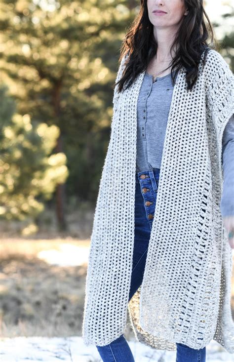 Winterfest Ruana Crochet Pattern Mama In A Stitch
