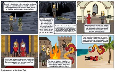 Beowulf Comic Storyboard Por 39c9357c