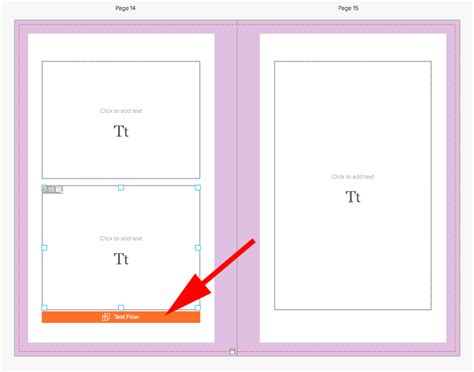 Linking Flowing Text Containers Help Center