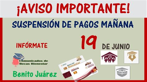 Atento Aviso La Suspensi N De Los Pagos Para Estos Alumnos A