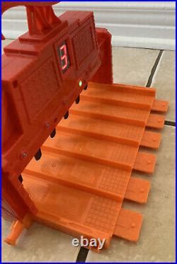 Car Track Set Hot Wheels Super Lane Raceway V Race Track Electronic Finish Line Play Set