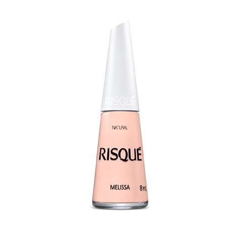 Esmalte Risqu Nude Natural Melissa Ml Secagem Rapida Shopee Brasil