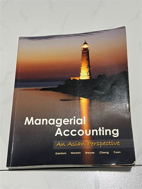 Managerial Accounting Smu Ntu Nus Hobbies Toys Books Magazines