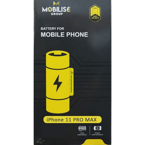 Battery for 11 Pro Max - Mobilise