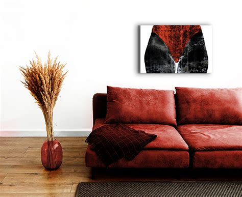 Erotic Wall Art Woman Nude Art Bedroom Decor Abstract Nude Etsy