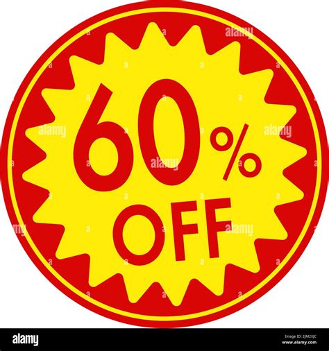 Sale Label Vector Illustration 60 Off Stock Vector Image And Art Alamy