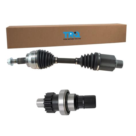 Trq New Complete Front Cv Axle Shaft Assembly Stub Kit Rh For Ram 1500