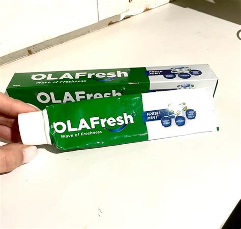 Зубная паста OLAFresh Fresh mint | отзывы