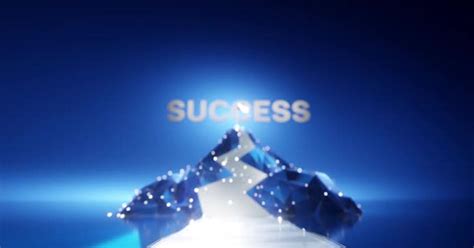 Concept of success, vision mission strategy success, Backgrounds Motion ...