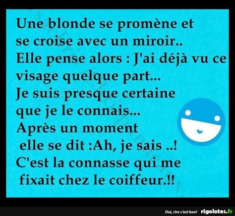 Une blonde se promène Blagues et les meilleures images drôles