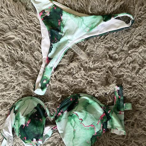 Bikini Set Too Big Never Worn Before Depop