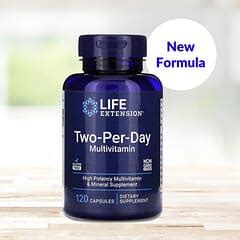 Life Extension, Two-Per-Day Multivitamin, V2, 120 Capsules