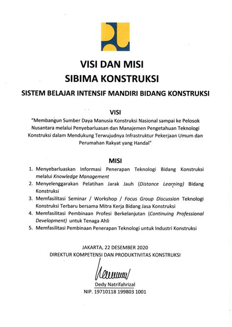 Contoh Visi Misi Perusahaan Jasa 53 Koleksi Gambar