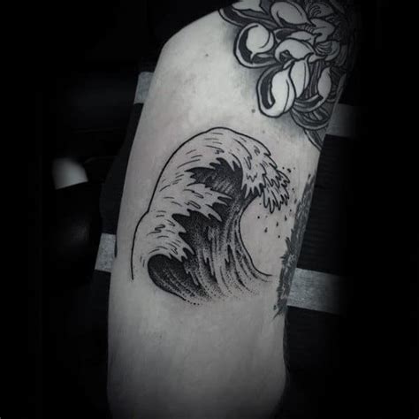 Surf Tattoos For Men Oceanic Design Ideas