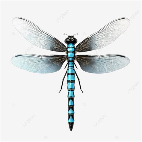 3d Dragonfly Isolated, Dragonfly, Insect, Macro PNG Transparent Image ...