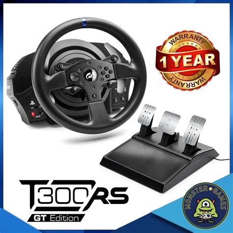 T300RS GT Edition Racing Wheel ประกันศูนย์ 1 ปี (จอยพวงมาลัย PS4 PS5 ...