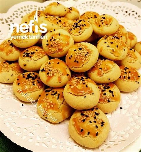 Pastane Usulü Çörek Otlu Tuzlu Kurabiye Nefis Yemek Tarifleri