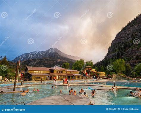 Daytime View Of Ouray Hot Springs Pool And Fitness Center Of Ouray
