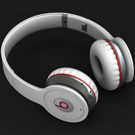 3d monster beats wireless headphones model