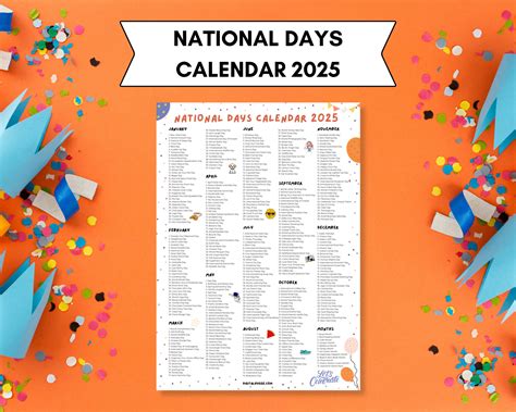 May National Days Calendar 2025