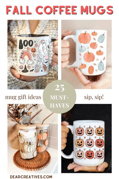 25 Best Fall Coffee Mugs To Own Or Gift Dear Creatives