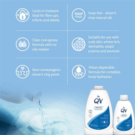 Buy Qv Bath Oil 250ml Chemist Direct