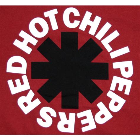 Red Hot Chili Peppers Asterisk Tee Red Brown レッドホットチリペッパーズ T