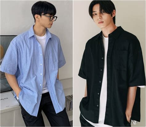 Các mẫu áo sơ mi nam tay ngắn hot nhất 2025
