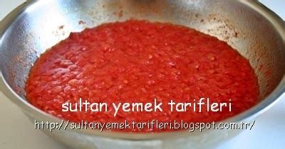 domatesli salçalı mantı sosu nasıl hazırlanır SULTAN YEMEK TARİFLERİ