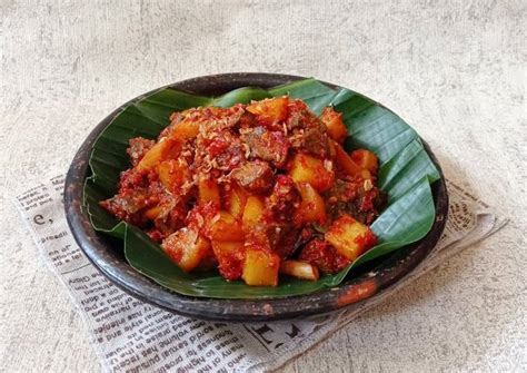 Resep Sambal Goreng Kentang Ati Sapi Oleh Febry Caturia Cookpad