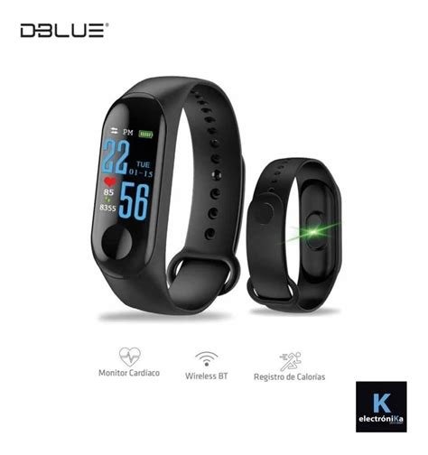 Pulsera Inteligente Smart Band M4 Cardio Negro K Wemarket