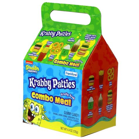 Krabby Patty Krusty Krab Combo Meal 125g Candy Mail Uk