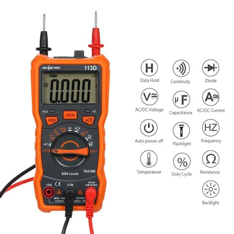 Richmeters Rm D Rm A Multimetro Tester Digitales Multimeter