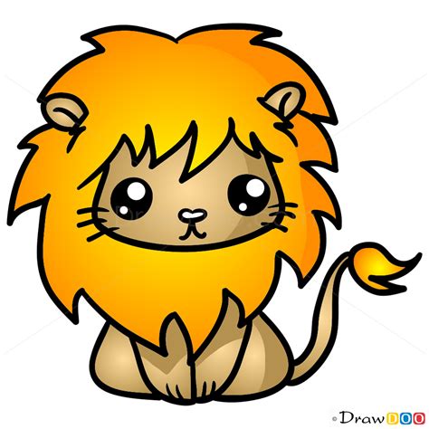 Easy Lion Drawing at GetDrawings | Free download