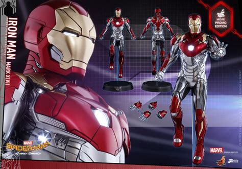 Hot Toys Lan A Mark Xlvii Do Homem De Ferro Que Aparece Em Homem Aranha De Volta Ao Lar