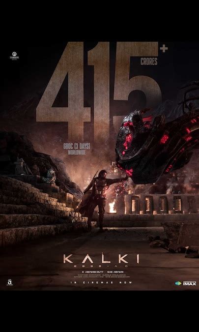 Kalki 2898 Ad Worldwide Box Office Collection Day 3 Prabhas Deepika